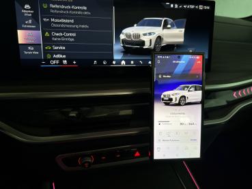 Preview: RS-Mount, fahrzeugspezifischer Handyhalter passend für  BMW X5 G05 + X6 G06 + 7er G70 LCI/Facelift ab Bj.22/23, Made in Germany