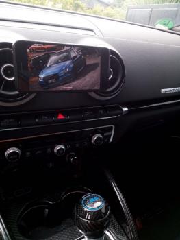 Handyhalter passend zu Audi A3-S3-RS3 8v bj 2012- Made in Germany inkl. Magnethalterung 360° Dreh-Schwenkbar!!