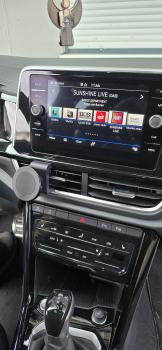 RS-Mount, fahrzeugspezifischer Handyhalter passend für VW T-Roc Facelift 2022, Made in Germany