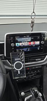 Preview: RS-Mount, fahrzeugspezifischer Handyhalter passend für VW T-Roc Facelift 2022, Made in Germany