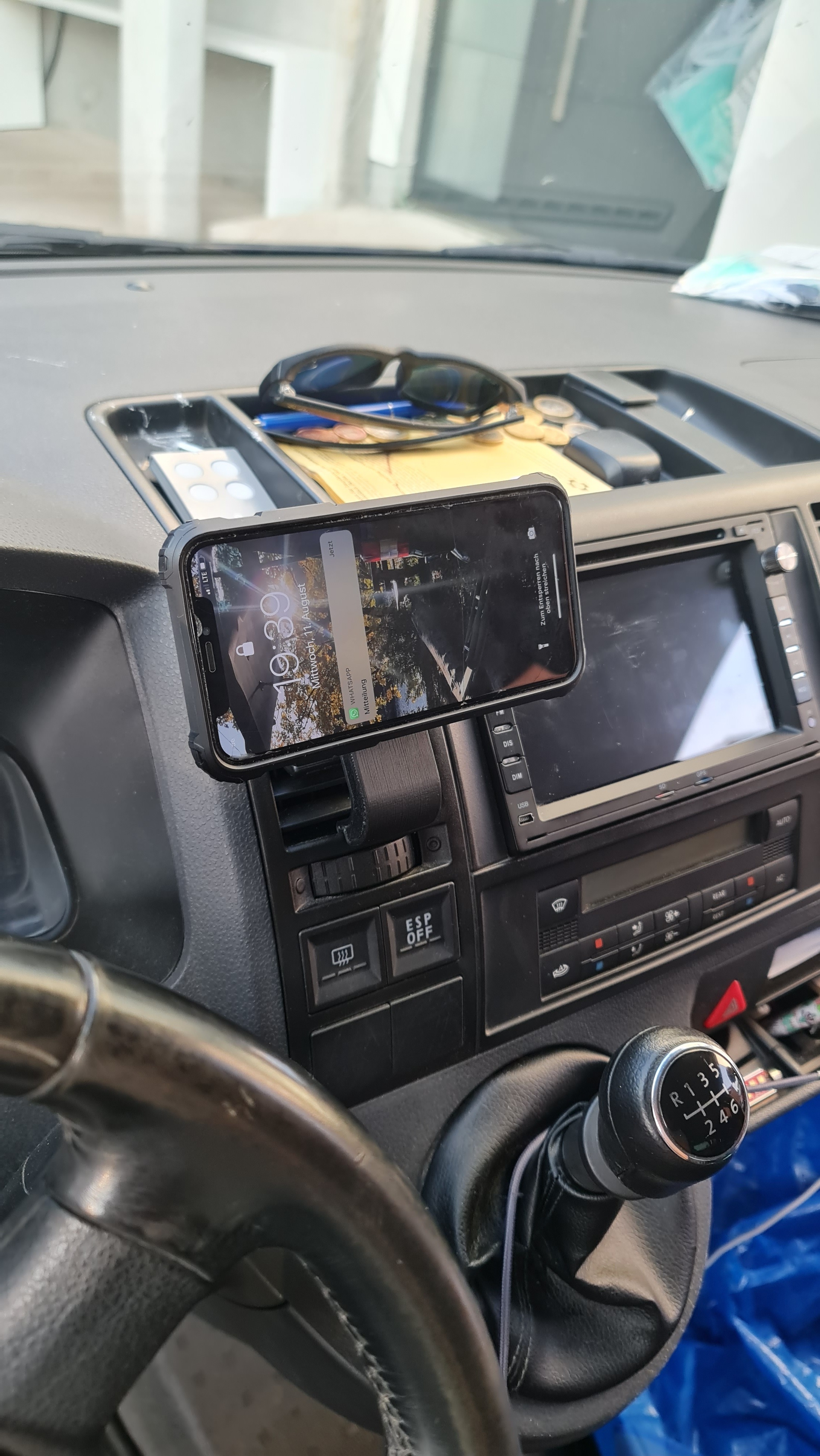 Vw T5 Handyhalter