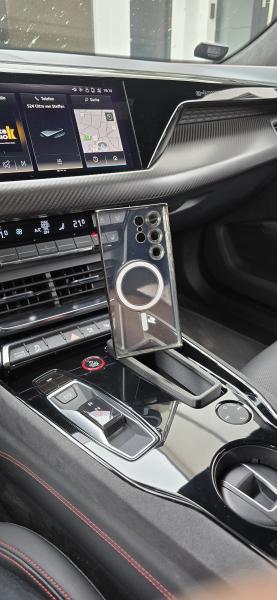 RS-Mount,fahrzeugspezifischer Handyhalter passend für Audi Etron GT Ablagefach, Made in Germany