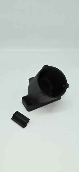 Becherhalter passend für Audi A6 e-tron & Q6 e-tron ab 2024 Getränkehalter Cupholder Einsatz Schwarz