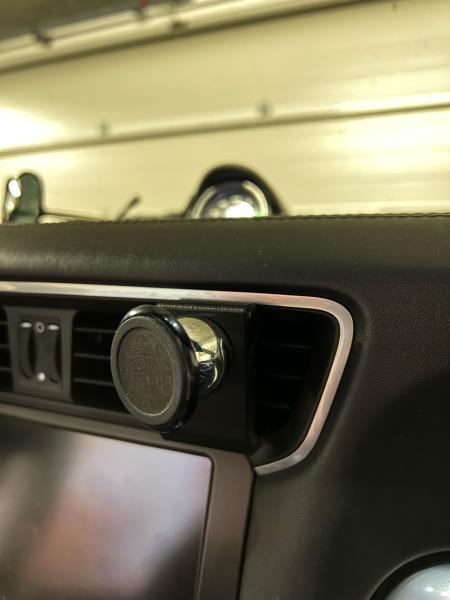 RS-Mount, fahrzeugspezifischer Handyhalter passend für Porsche 911, Typ 991.1./991/2 ab Baujahr 2011, Made in Germany