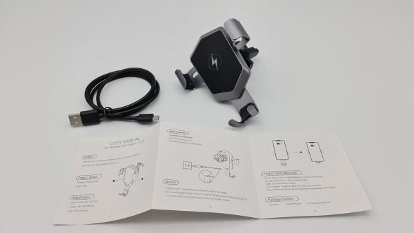 KFZ fast Wireless Charger 10W Gravity Handyhalterung Ladegerät inkl. fahrzeugspezifischer Grundhalterung