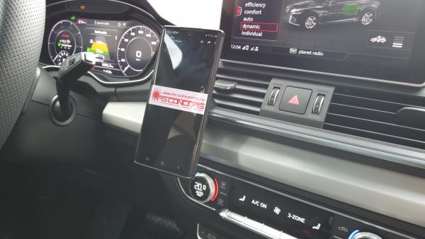 RS-Mount Handyhalter Handy Halterung passend zu Audi A5 Bj 07-16 1.Gen